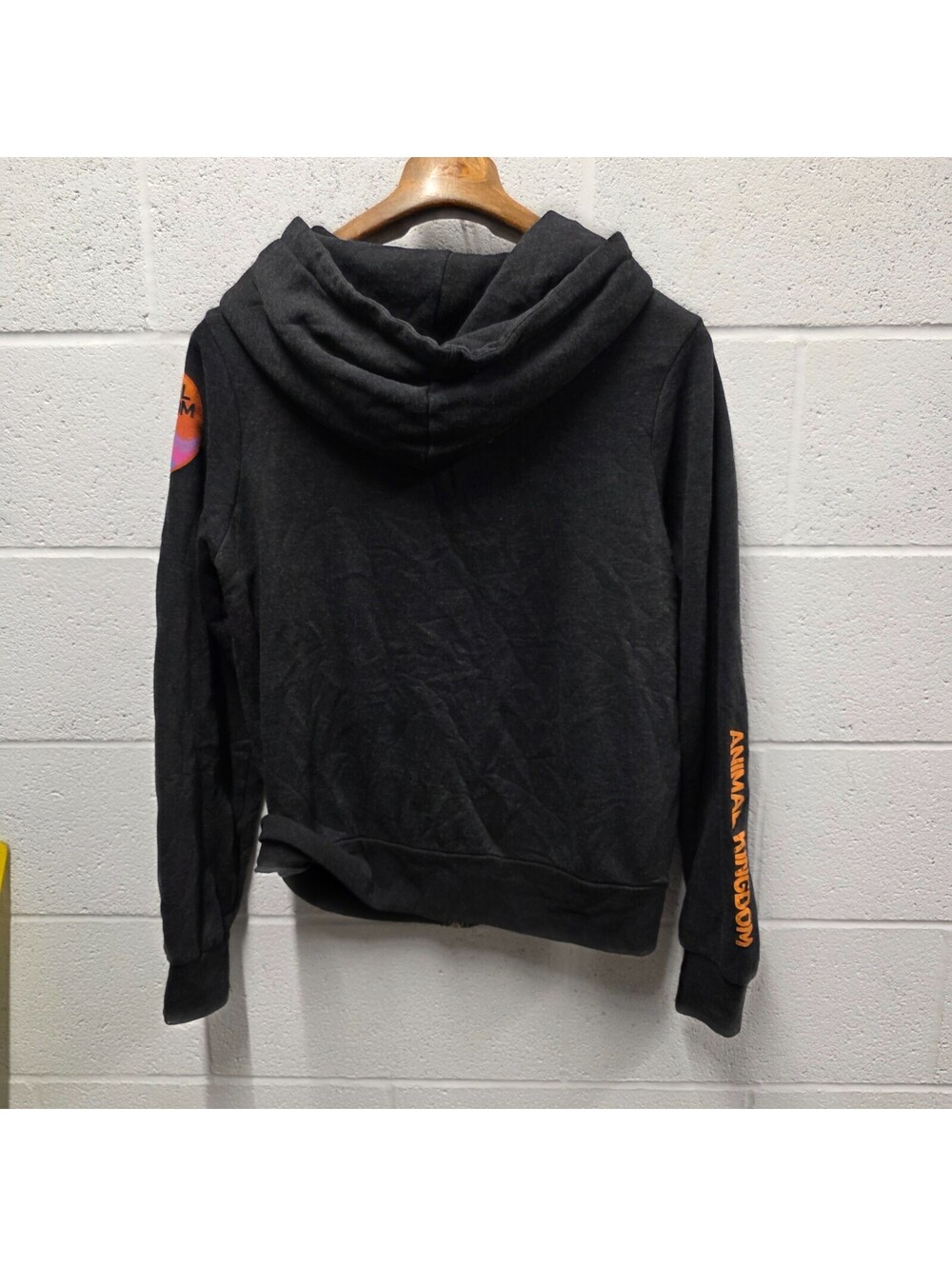 Aviator Nation x Animal Kingdom 5 Stripe Hoodie M Promo TNT Zip Up Sweater 21x26 - Picture 8 of 10